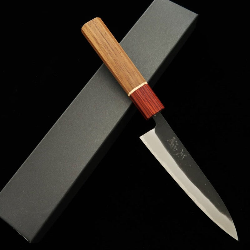 MIURA Petty Murasame Acier Aogami n°2 Finition Kuro-uchi (135 mm)