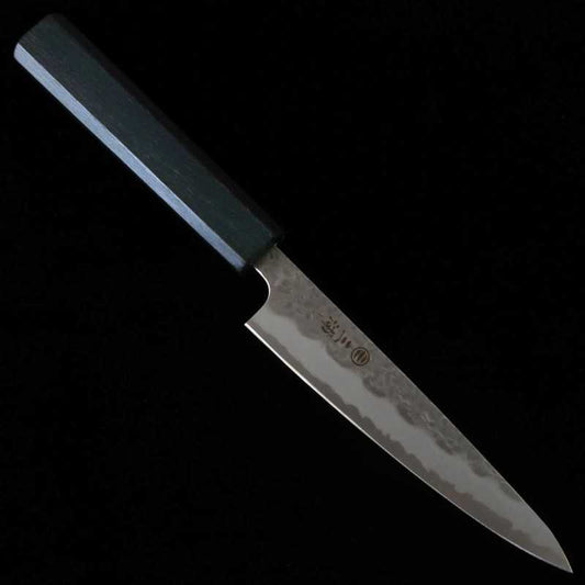 MIURA Petty Shirogami No.1 Hammered Oak Handle (135mm)