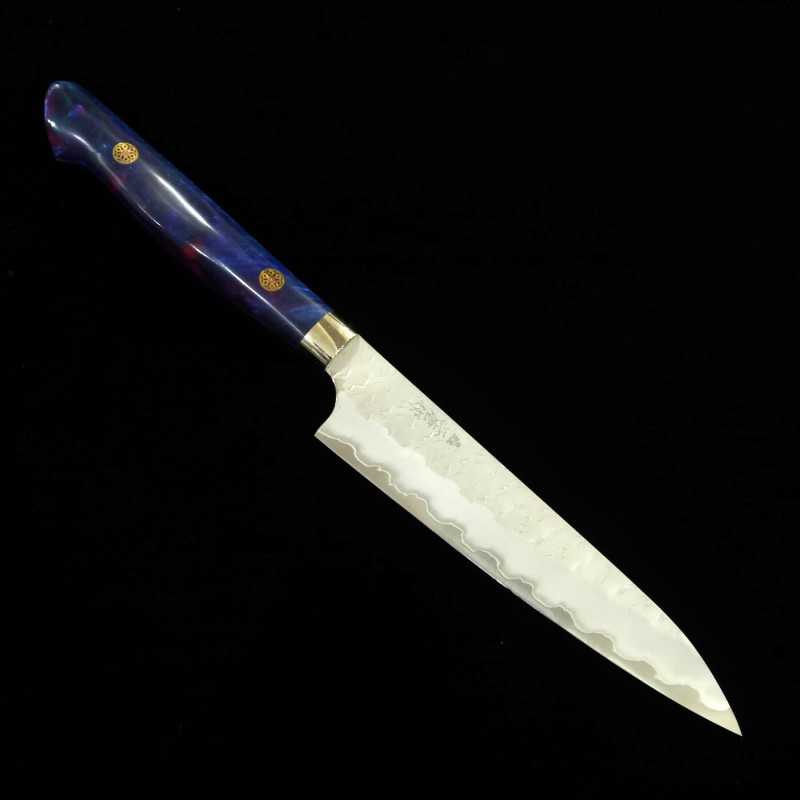 二唐刃物鍛造所NIGARA SG2 ペティ カスタムハンドル （150mm）