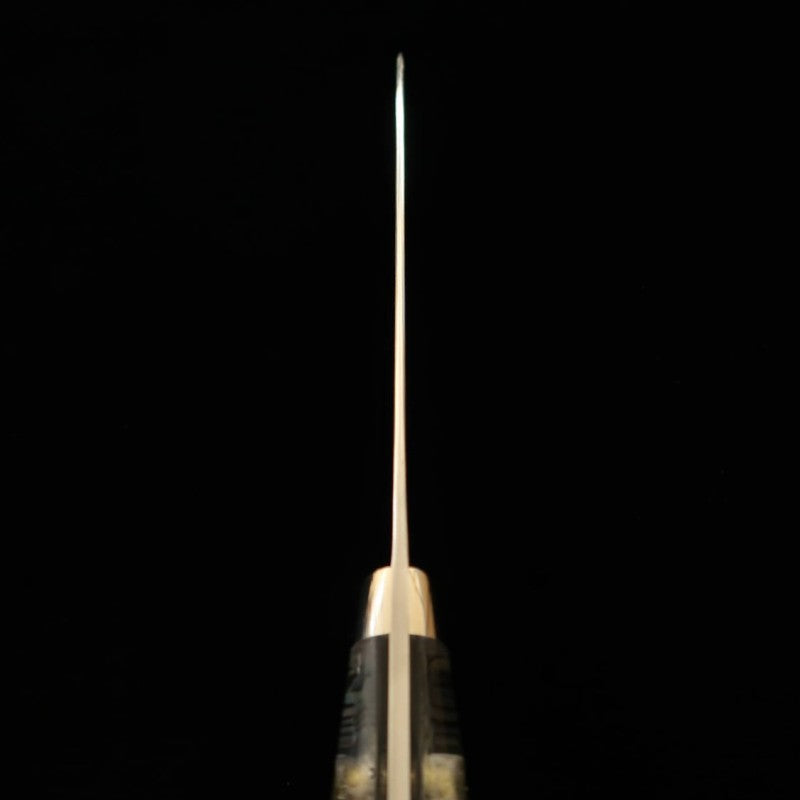 NIGARA Petty SG2 patrón oscuro Damasco mango de nácar (150mm)
