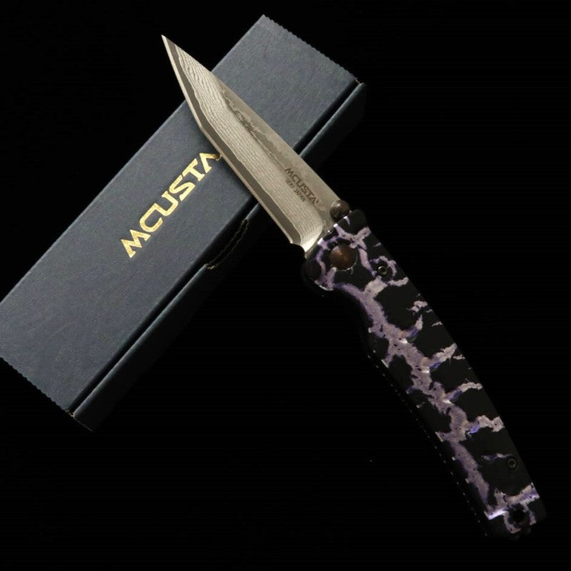 エムカスタMCUSTA  limited edition Infinity 004 パープルヘイズダマスカス MC-004DCD12 (85mm)