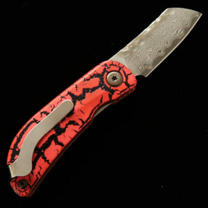 エムカスタMCUSTA  limited edition Infinity 021 スパイダー鎚目ダマスカス MC-021DHD1 (45mm)