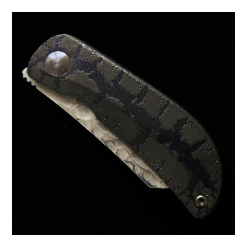Canivete MCUSTA edição limitada Infinity 021 Zone Hammered Damascus (45mm)