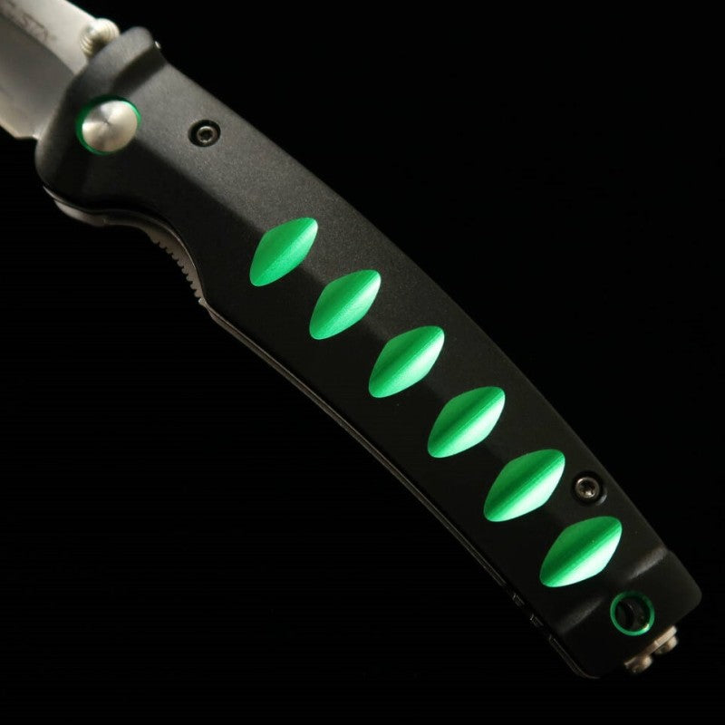 MCUSTA Emcusta - serie Katana - MC-0044C - VG-10 - negro/verde (85 mm)