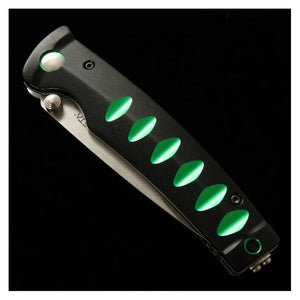 MCUSTA Emcusta - serie Katana - MC-0044C - VG-10 - negro/verde (85 mm)