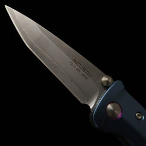 MCUSTA - Série Katana - MC-0043C - VG-10 - Bleu foncé/Violet (85 mm)