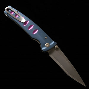 MCUSTA - Série Katana - MC-0043C - VG-10 - Bleu foncé/Violet (85 mm)