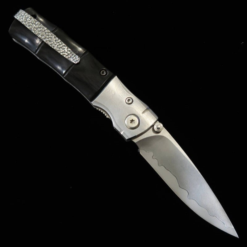 MCUSTA Shinra Mixture MC-0146G – Bambou – SG2 – Manche en pakkawood noir (71mm)