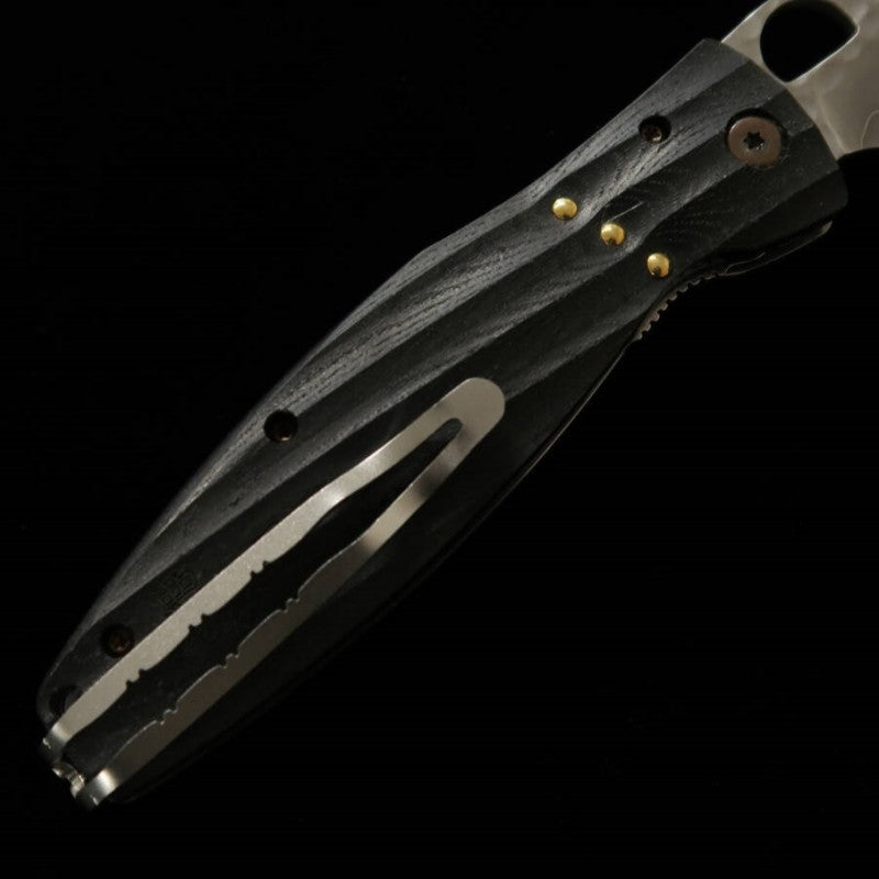 MCUSTA Sengoku Oda Nobunaga SPG2 Faca Dobrável MC-0181G (94mm)