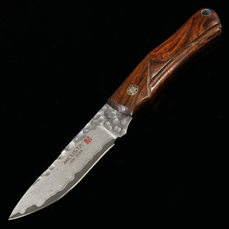 Navaja con funda MCUSTA VG10 Mika Irie Sport series - MC-0232DI - Sport200 Madera de hierro (65 mm)