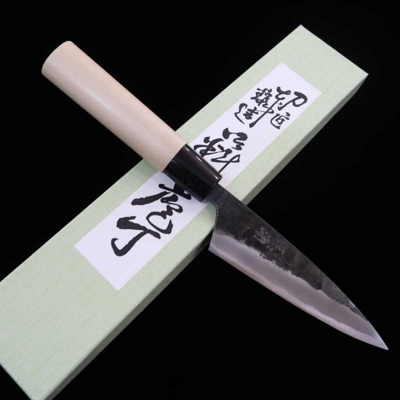 MIURA Aogami nº 2 acabado negro cuchillo sabaki (120 mm)