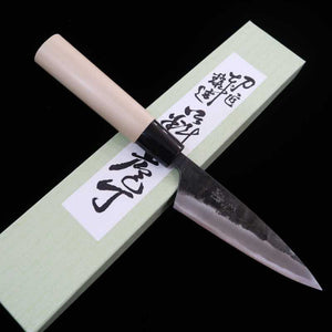 Sabaki MIURA Aço Aogami Nº 2 Acabamento kurouchi (120mm)