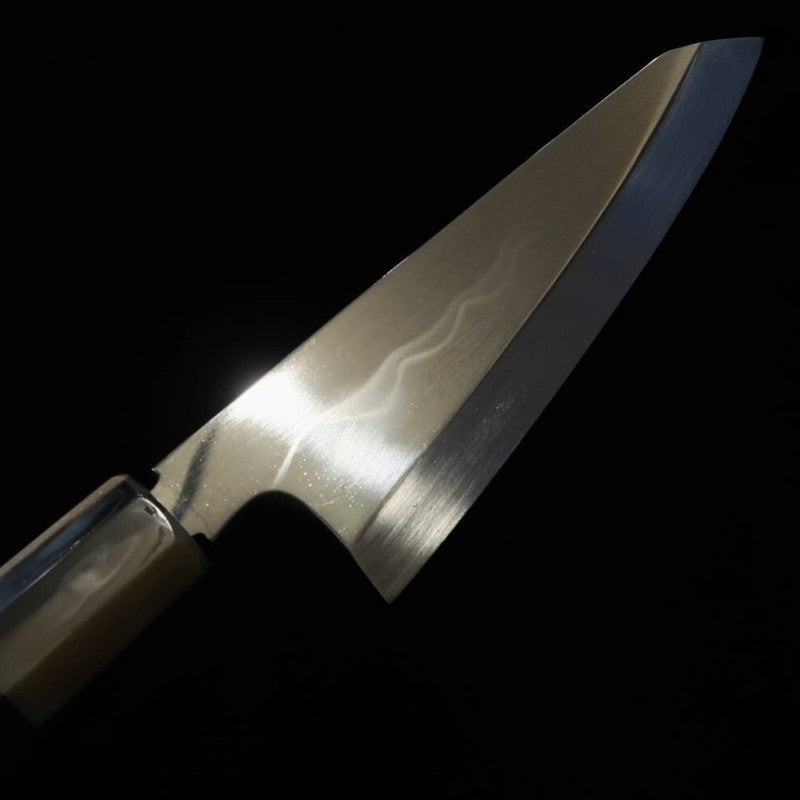 Sabaki kataba SUISIN Mizu honyaki Aogami No. 2 cabo em ébano por Kenji Togashi (150mm) 
