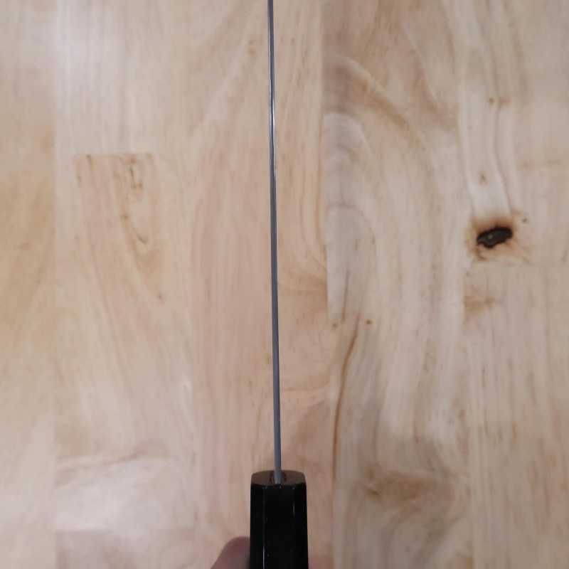 Sujihiki NIGARA SG2 com padrão escuro e cabo octogonal de ébano (270/300mm)