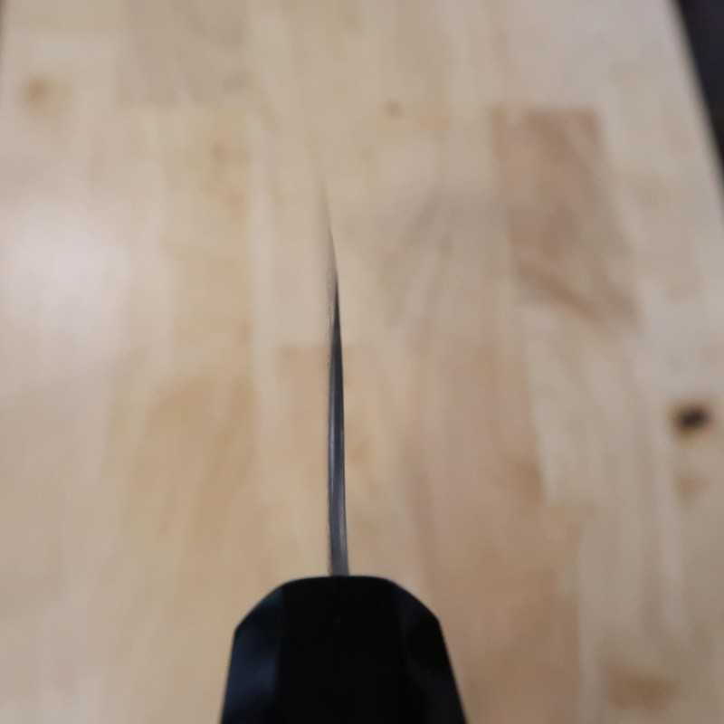 Sujihiki NIGARA SG2 com padrão escuro e cabo octogonal de ébano (270/300mm)