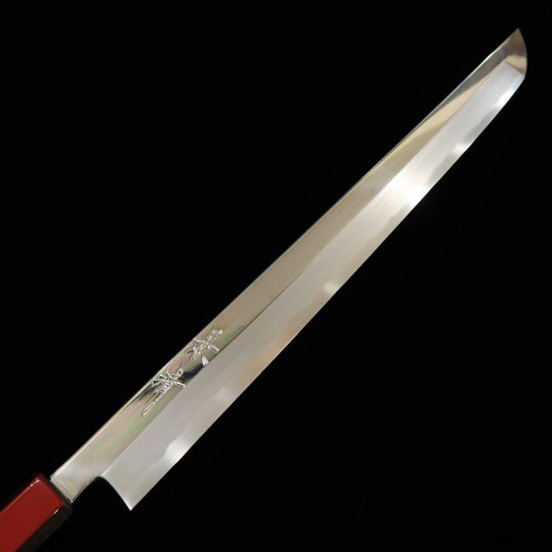 KAGEKIYO Kagekiyo Shirogami Nº 1 Urushi Akaro Sakimaru Takohiki Ponta Redonda (270/300mm)