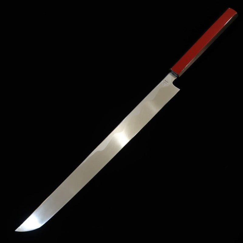 KAGEKIYO Kagekiyo Shirogami Nº 1 Urushi Akaro Sakimaru Takohiki Ponta Redonda (270/300mm)