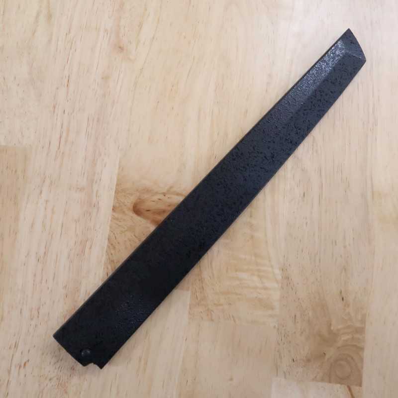 Sakai Takayuki SAKAITAKAYUKI Byakko Acier Blanc n°1 Takobiki bout rond Manche octogonal en ébène (270/300 mm)