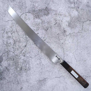 SAKAI TAKAYUKI Zangetsu, Takohiki Sakimaru, acier Gin San, manche octogonal en wengé (300 mm)