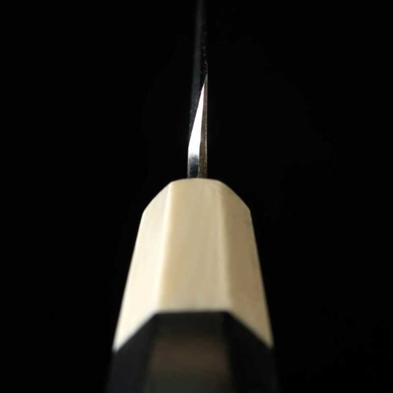 Sakimaru Takohiki SUISIN by Kenji Togashi Hakutan-ryu Shirogami No. 1 with lacquered sheath Ebony handle (300/330mm)
