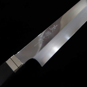 Sakimaru Takohiki TADOKORO HAMONO Tadokoro Makoto Ginsan Mirror Finish Ebony Handle (300mm)