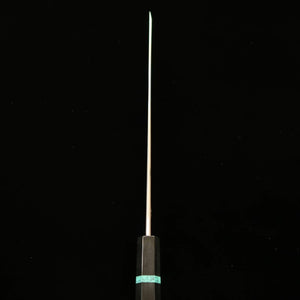 Yanagiba takohiki SAKAI KIKUMORI Aogami No. 1 Cabo Turquesa  forjada por Nakagawa satoshi (300mm)
