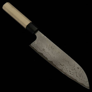 昌景MASAKAGE 霜 三徳 白紙二号 ダマスカス (170mm)