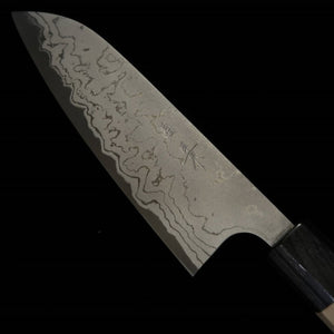 昌景MASAKAGE 霜 三徳 白紙二号 ダマスカス (170mm)