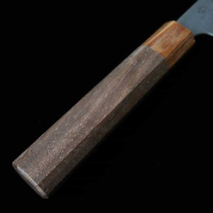 Santoku MIURA Aogami No. 2 cabo octogonal de nogueira (165mm)