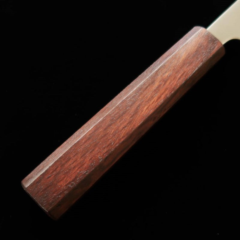 Santoku MIURA Ginsan cabo octogonal de carvalho roxo (165mm)