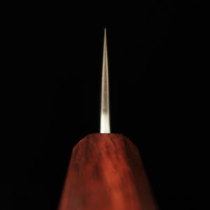 Santoku MIURA Ginsan cabo octogonal de carvalho roxo (165mm)