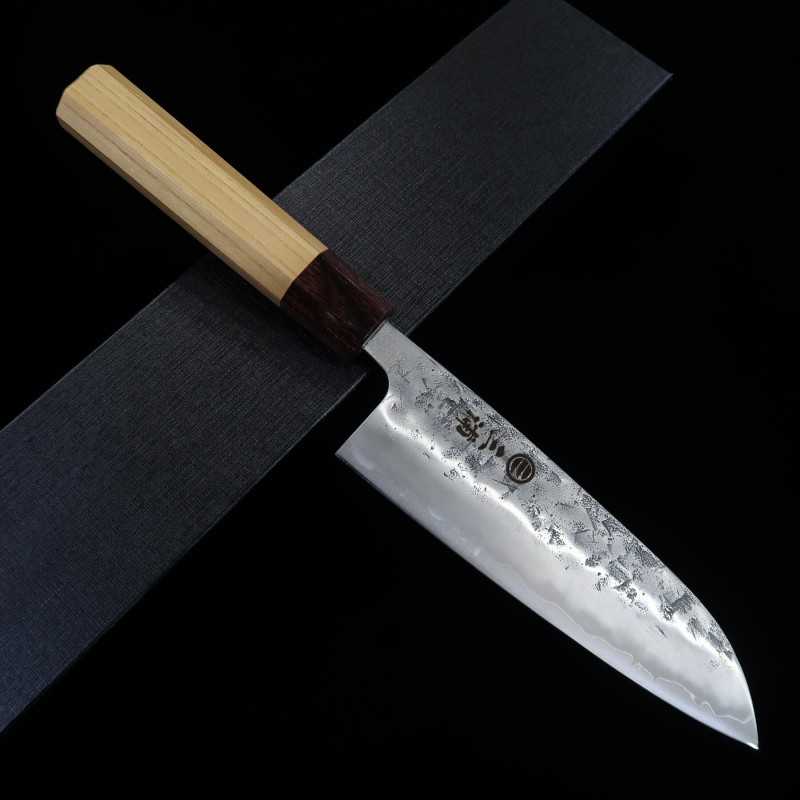 MIURA Santoku inox SLD, finition nashiji (165 mm)