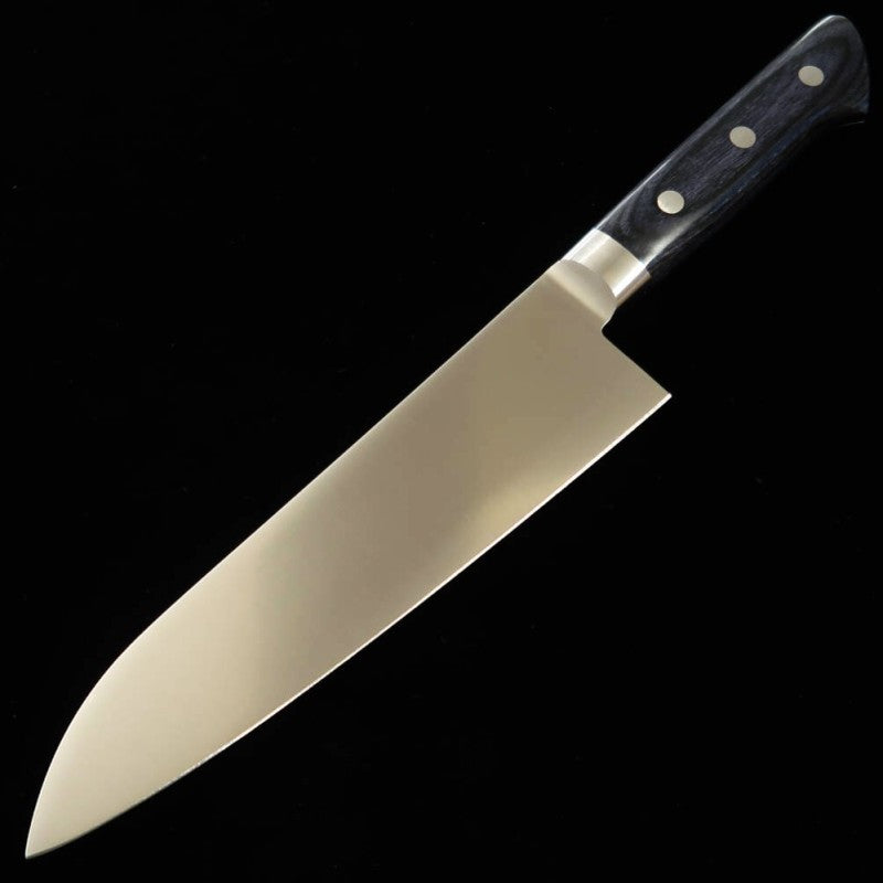 三浦 MIURA 三徳 AUS8 青合板柄 (180mm)