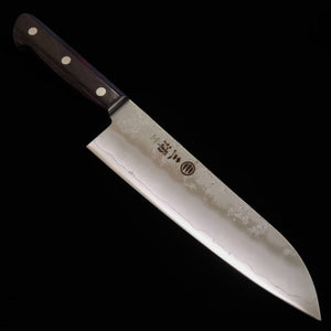 MIURA Santoku Gin-san No.3 Sem Guarda Cabo Roxo (180mm)