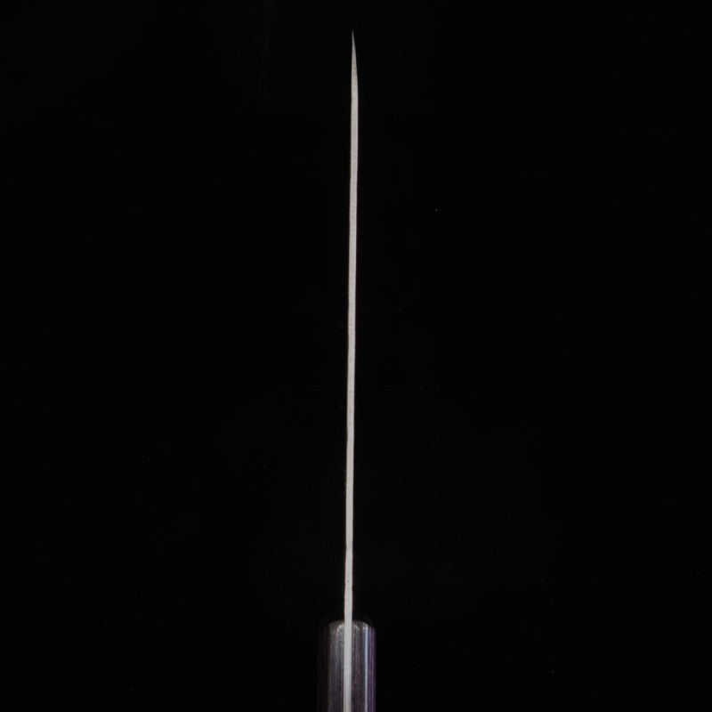 MIURA, Santoku, Gin-san No.3, sans mitre, manche violet (180 mm)
