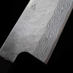 NIGARA Santoku VG-10 Hammered Damascus Wenge Handle (180mm)