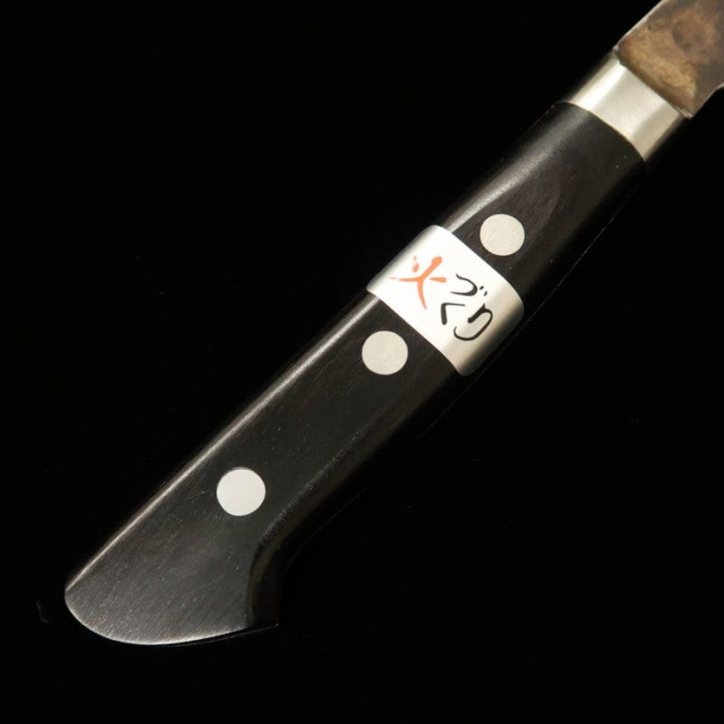 TERUYASU FUJIWARA, Denka no Hoto,Santoku, Avec protège-doigt, Aogami Super (165/180 mm)