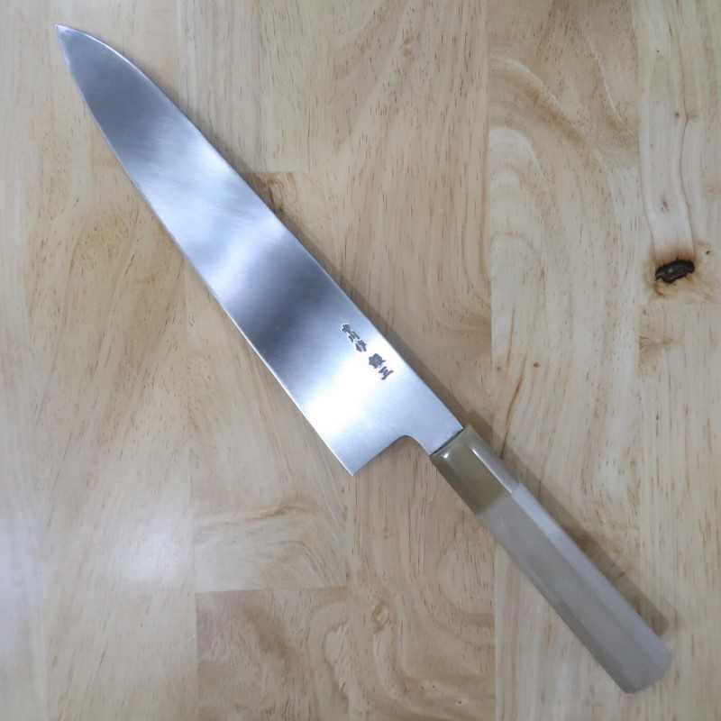 MIURA Gyuto Obidama Ginsan Steel, Single-edged (240mm)
