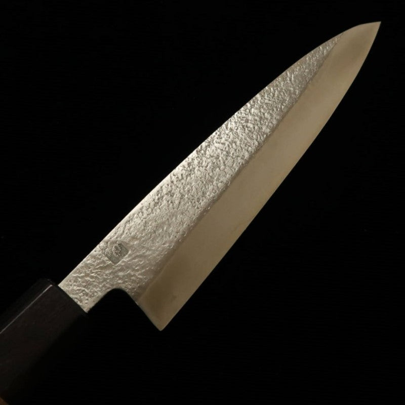 Ikeuchi VG10 Martelé, manche en noyer, Petty unilatéral (150mm)