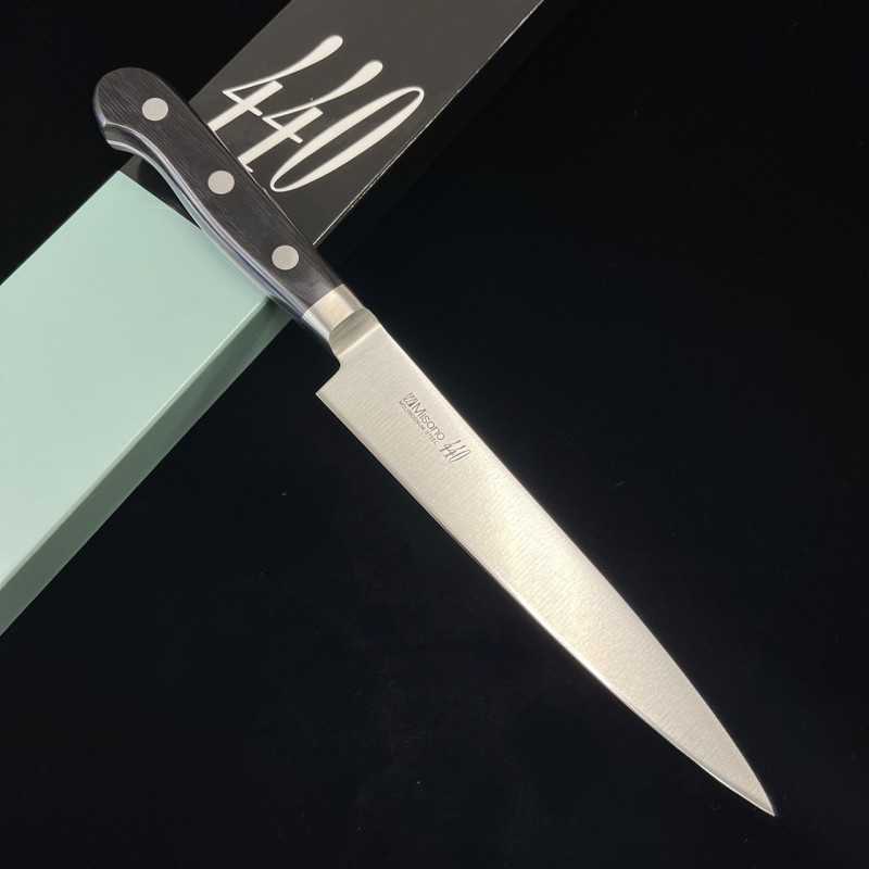 Misono 440, manche en contreplaqué noir, trancheur (180/210 mm).
