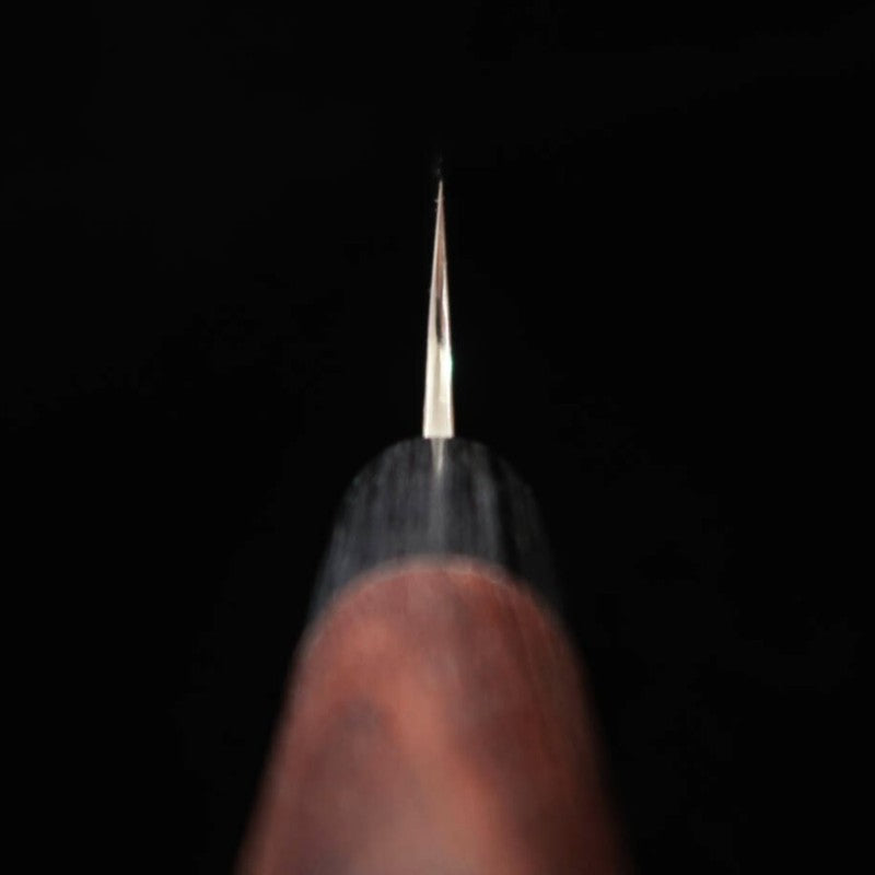 Anryu ANRYU sujihiki acero azul nº2, acabado martillado, mango de palisandro (270 mm)