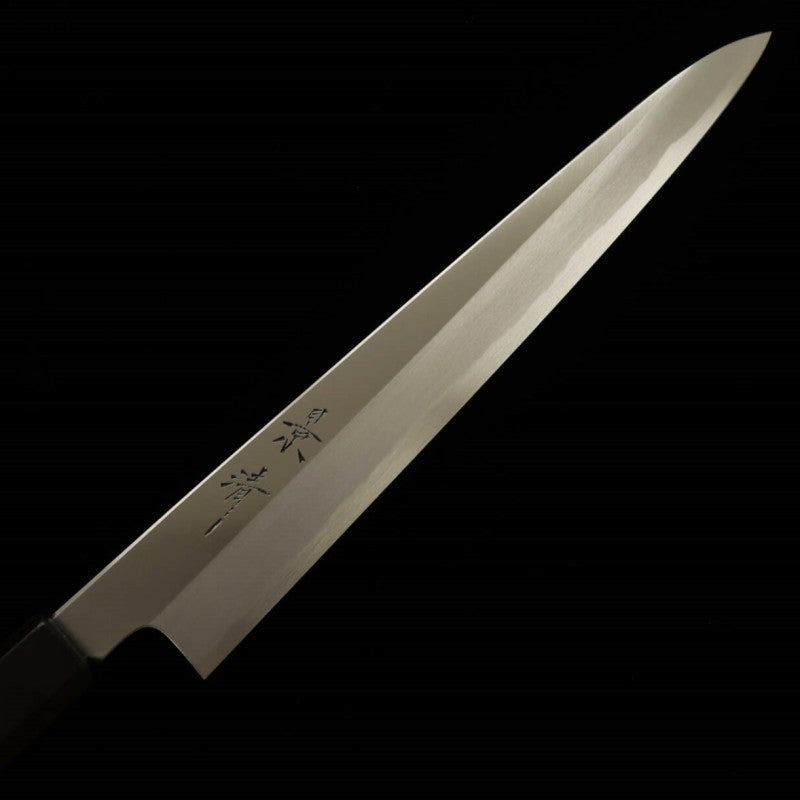 KAGEKIYO Sujihiki Shirogami No.2 lacquered handle (240mm)