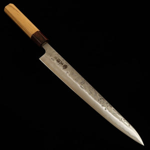 Miura MIURA couteau à trancher SLD, finition poire, manche en orme (240 mm)