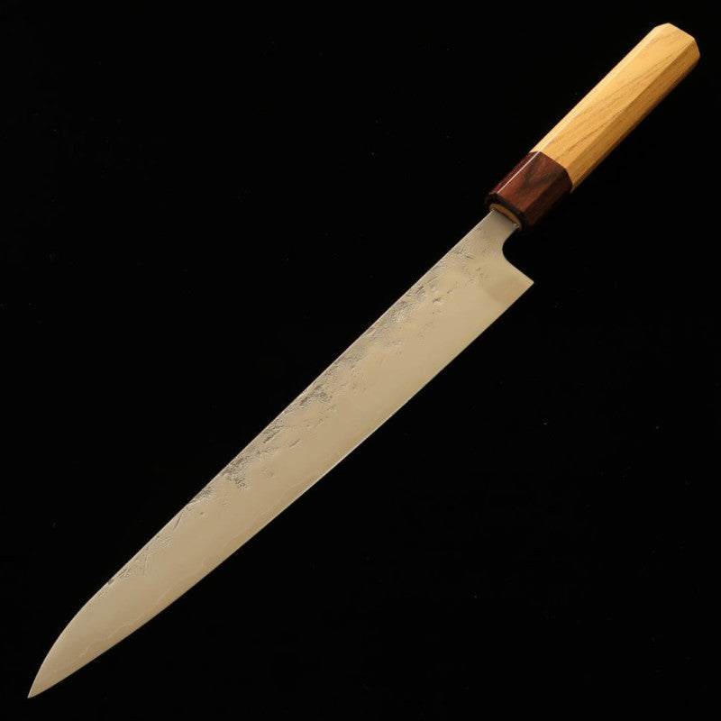 Miura MIURA couteau à trancher SLD, finition poire, manche en orme (240 mm)