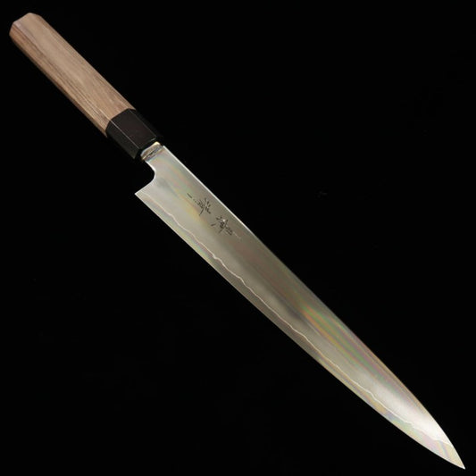  Sujihiki KAGEKIYO Ginsan cabo octogonal em nogueira (240mm)
