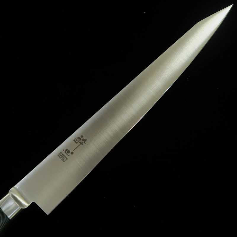 Sujihiki INOX PREMIUM SUISIN com cabo em Micarta Verde/Preto (240/270mm)