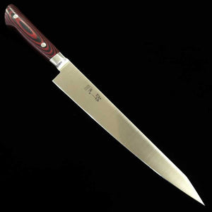 SUISIN Sujihiki INOX PREMIUM Micarta Handle Red/Black (240/270mm)