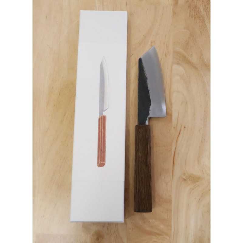 HADO Hado Sumi hoja Shirogami #2, pequeño bunka, mango de roble con laca de frotado (135mm)