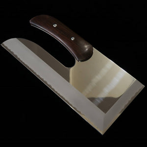 Miura MIURA Kuzuryūgawa cuchillo para soba de acero inoxidable AUS8 acabado espejo mango de ébano (300 / 330 mm)