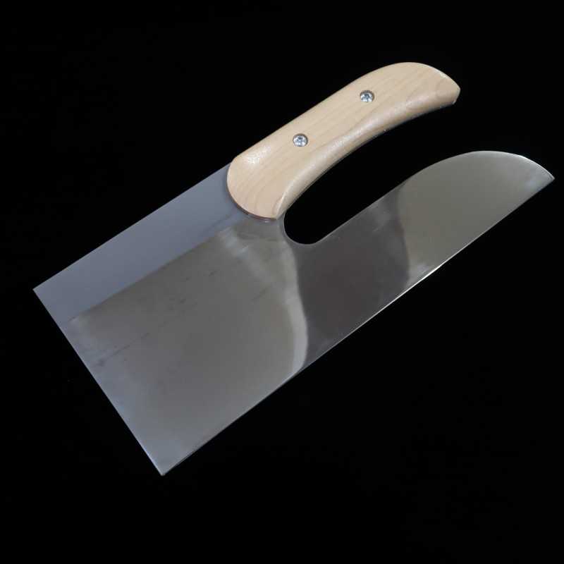 MIURA, soba-kiri, acero Shiro-gami, para diestros, pulido, mango de arce (300 mm)